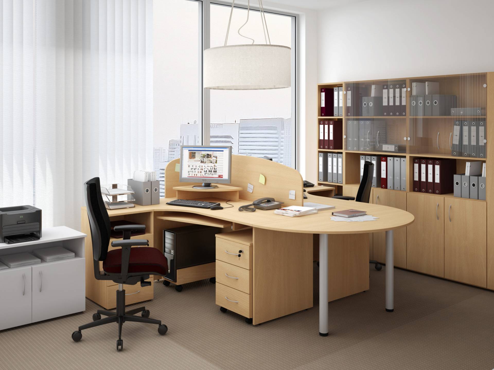 Коллекция Столица стеллаж угловой С-313, 334х334х1147 мм, дуб сонома - 6