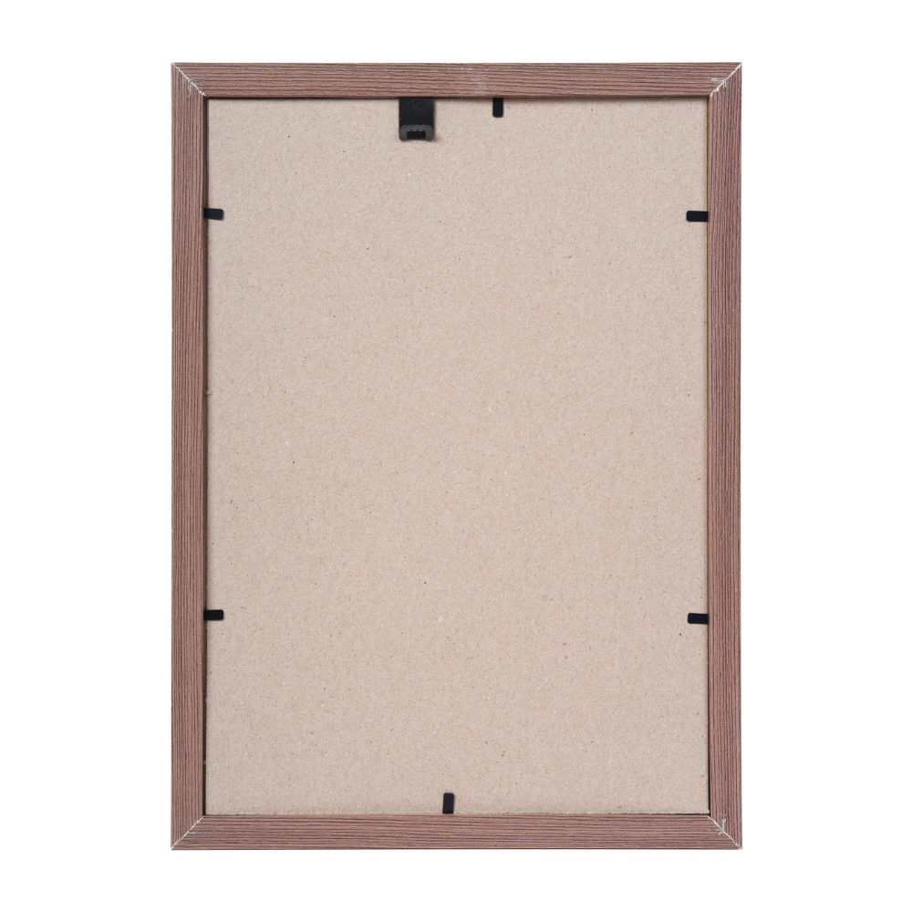 Фоторамка "П1-103 Zebra", 21х30 см, МДФ, со стеклом, капучино