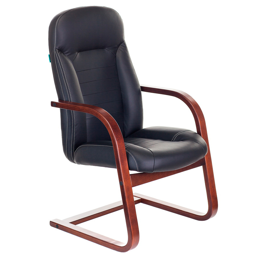 Кресло на полозьях Бюрократ "T-9923WALNUT-AV"