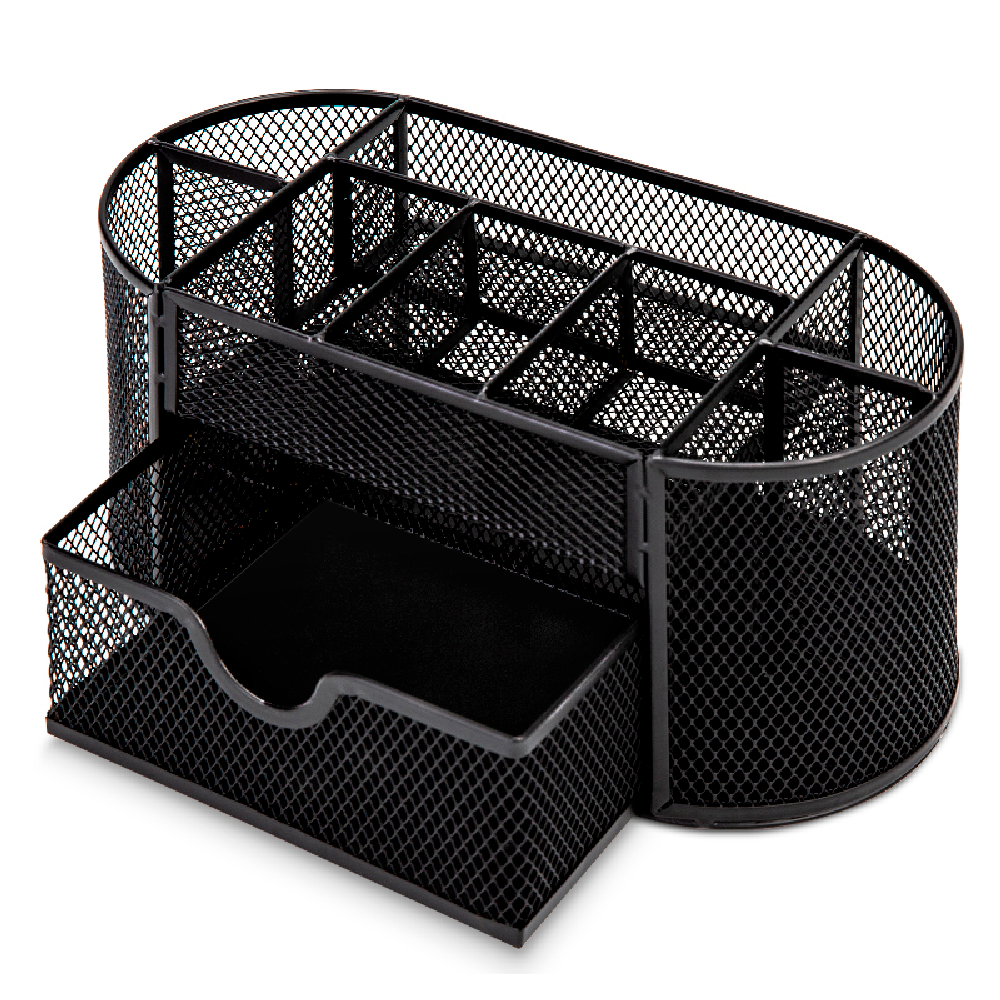 Подставка для канцелярских мелочей Deli "Овальная"