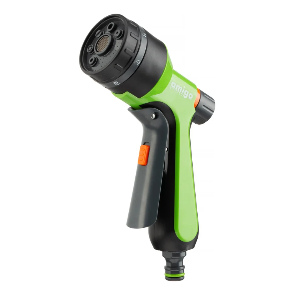 Пистолет-распылитель Amigo Grande 79256, 3/4", 7 функций