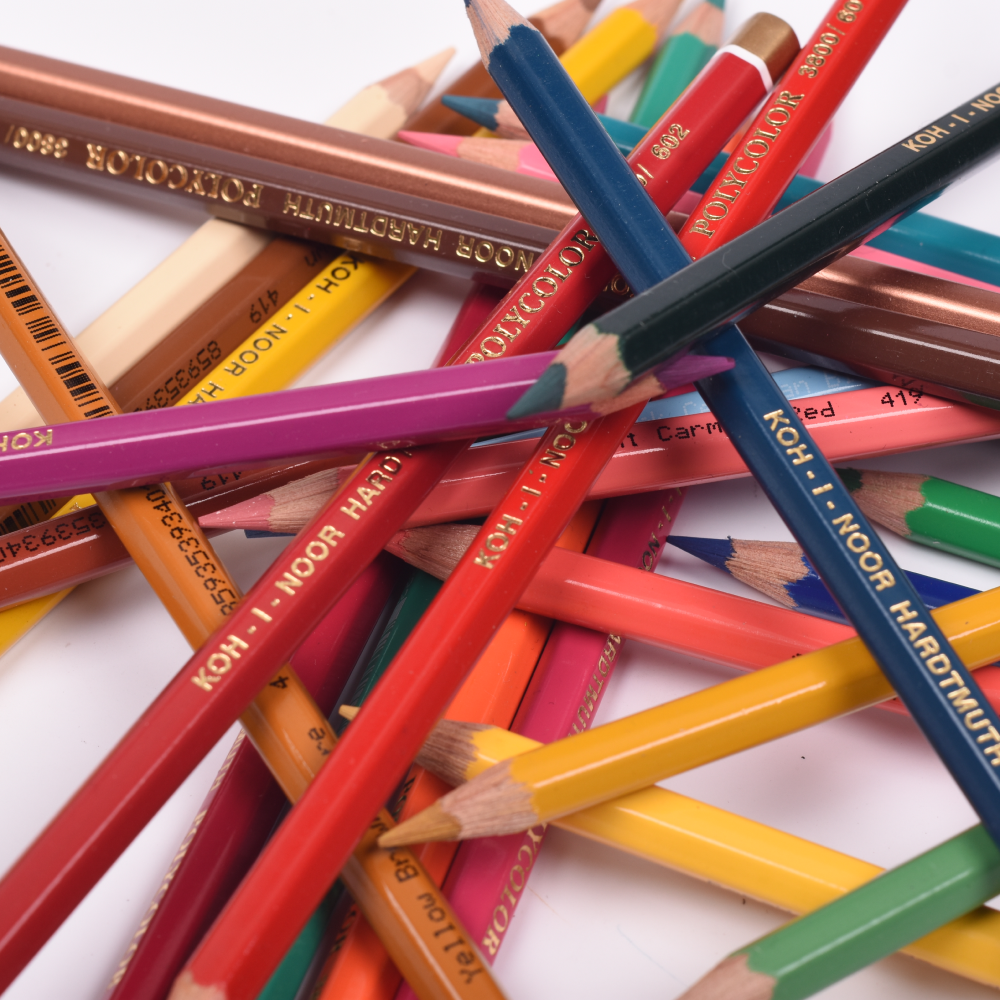 Карандаш цветной Koh-I-Noor "Polycolor 3800", 003 желтый хром