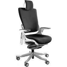 Кресло для руководителя "Unique Wau 2 White Fabric"