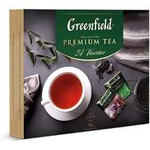 Чай "Greenfield" Превосходный, 96 пакетиков x1.5-2 г, ассорти