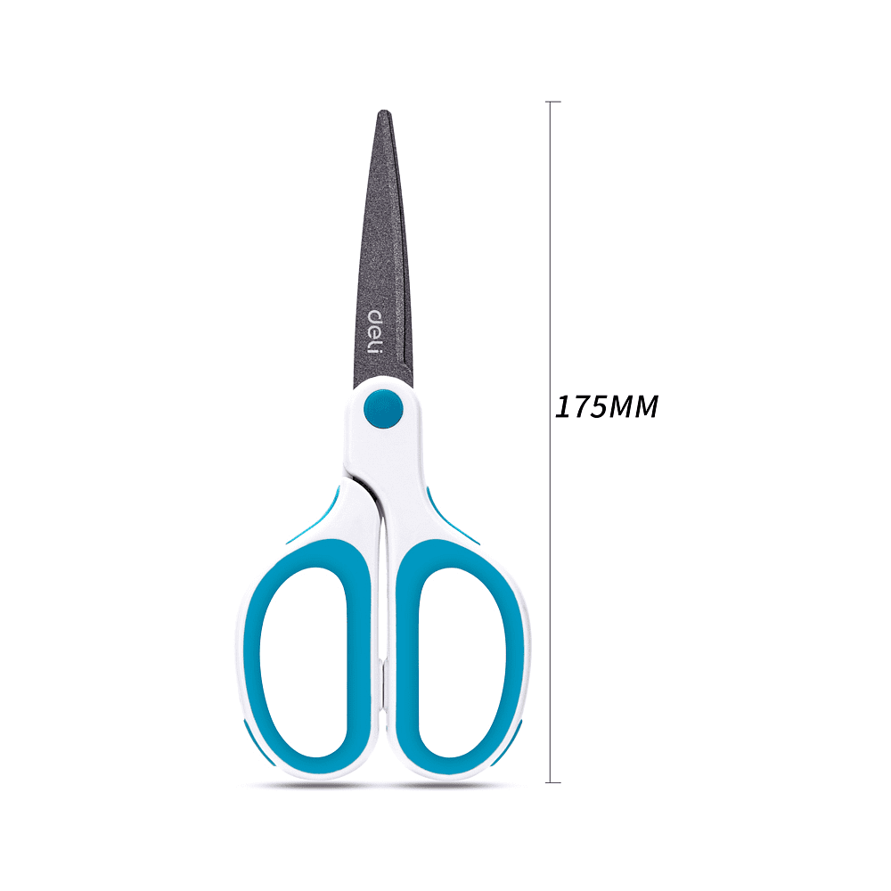 Ножницы "Deli 6054", 17.5 см, ассорти - 2