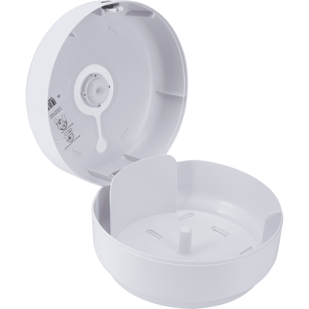 Диспенсер для туалетной бумаги в больших, средних и стандартных рулонах BXG-PD-2022, ABS-пластик, белый - 3