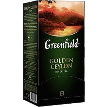 Чай "Greenfield" Golden Ceylon, 25 пакетиков x2 г, черный