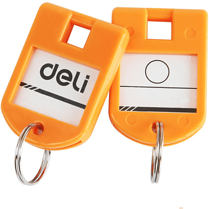 Брелок для ключей Deli "9330", 1 шт, ассорти - 3