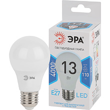 Лампа светодиодная Эра "LED A-60", 13 Вт, E27