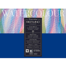 Блок-склейка бумаги для акварели "Watercolour", 24x32 см, 300 г/м2, 20 листов