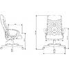 Кресло для руководителя Бюрократ "CH-480LT", экокожа, пластик, черный - 10