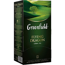 Чай "Greenfield" Flying Dragon, 25 пакетиков x2 г, зеленый